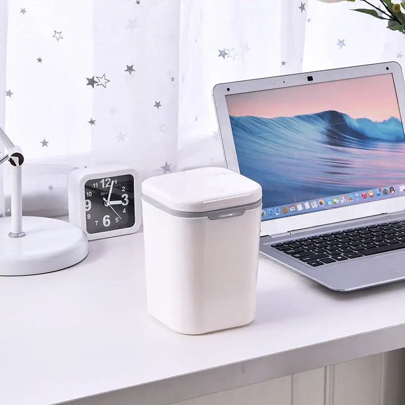 Lixeira Mini 2022, Lixeira Zero Desperdício, Lixeira de Reciclagem, Lixeira de Cozinha Nórdica Simples e Removível para Mesa, Cubo Basura Lixeira