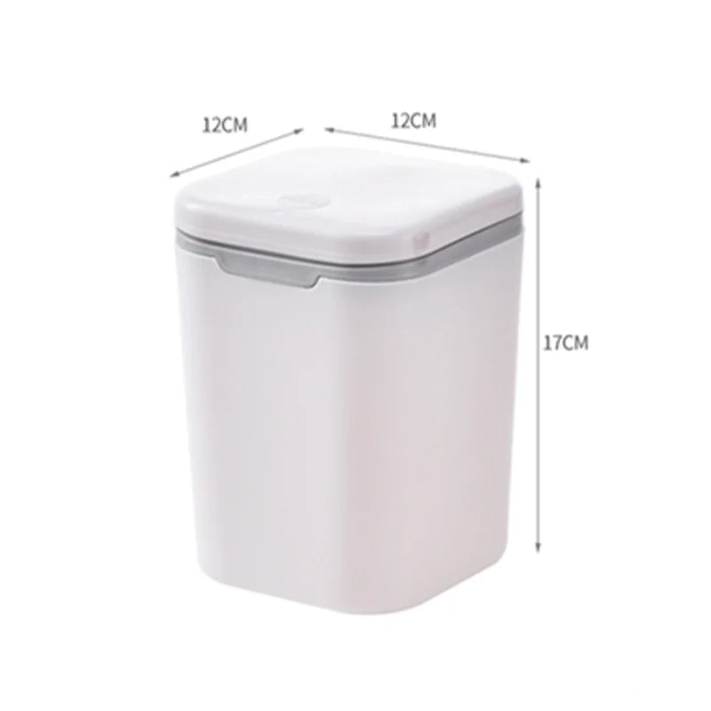 Lixeira Mini 2022, Lixeira Zero Desperdício, Lixeira de Reciclagem, Lixeira de Cozinha Nórdica Simples e Removível para Mesa, Cubo Basura Lixeira
